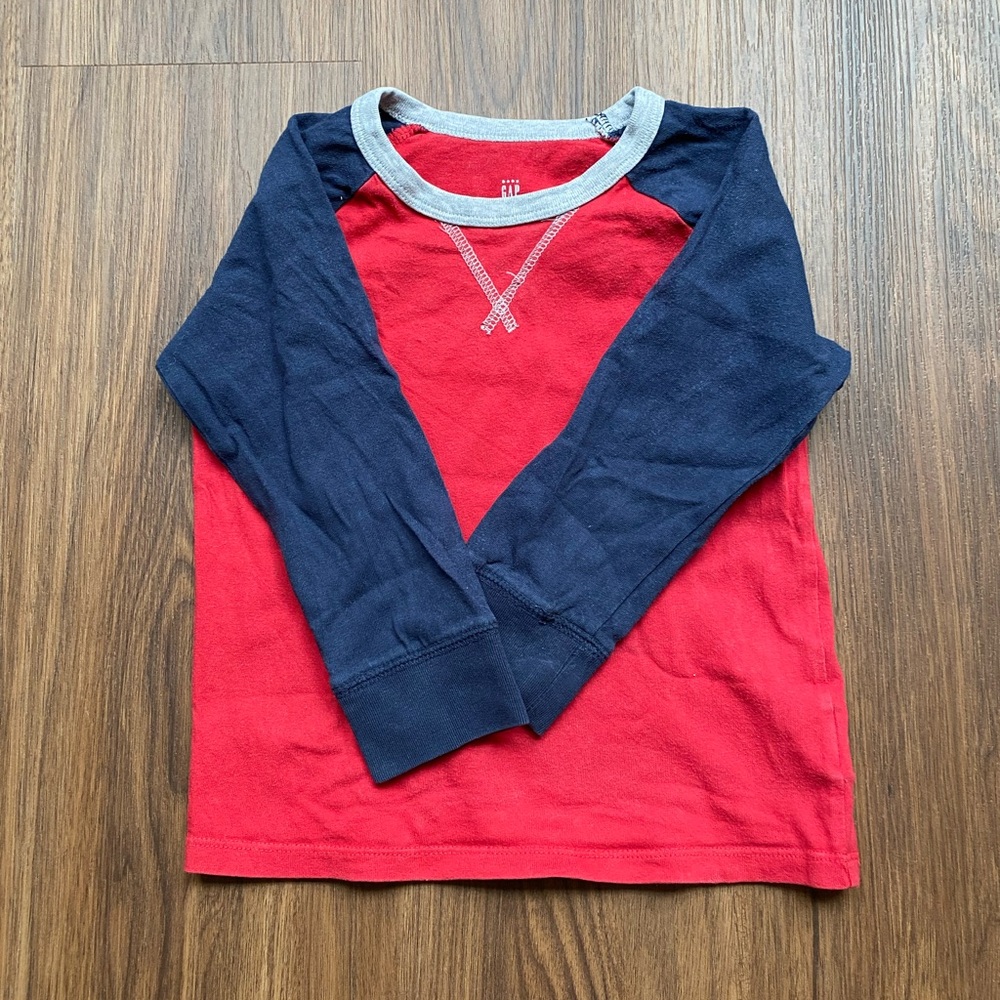 3/$15 Baby Gap | Baseball Shirt